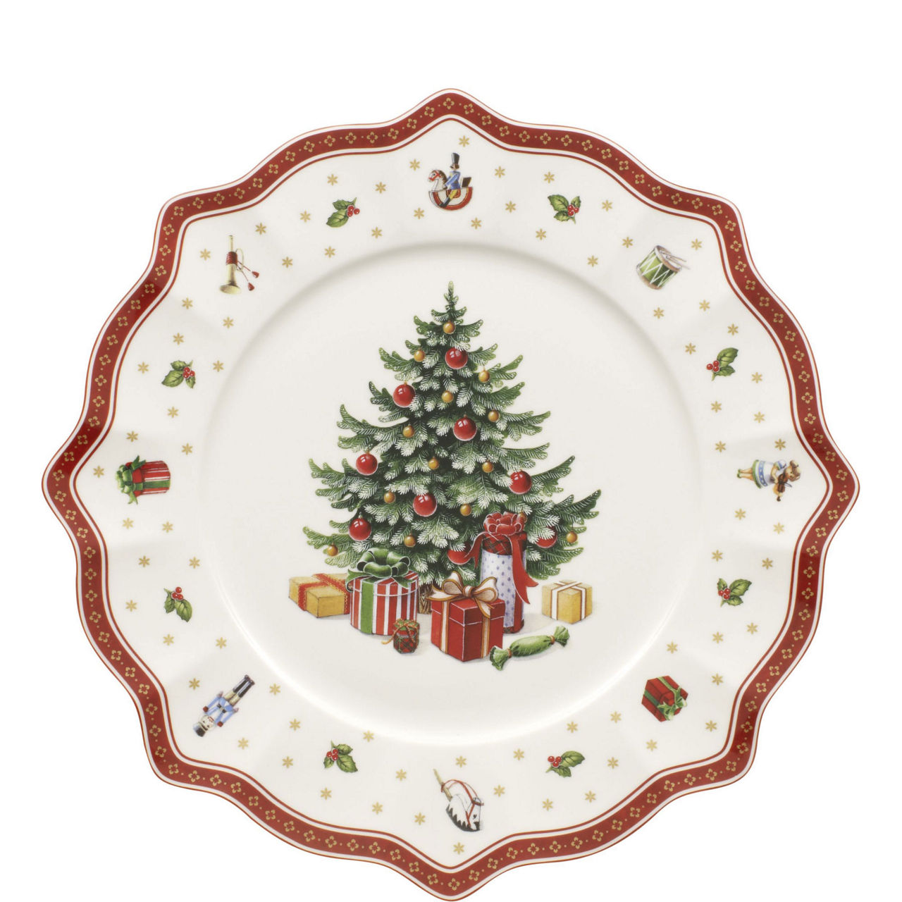 Toy's Delight Festive Buffet Plate