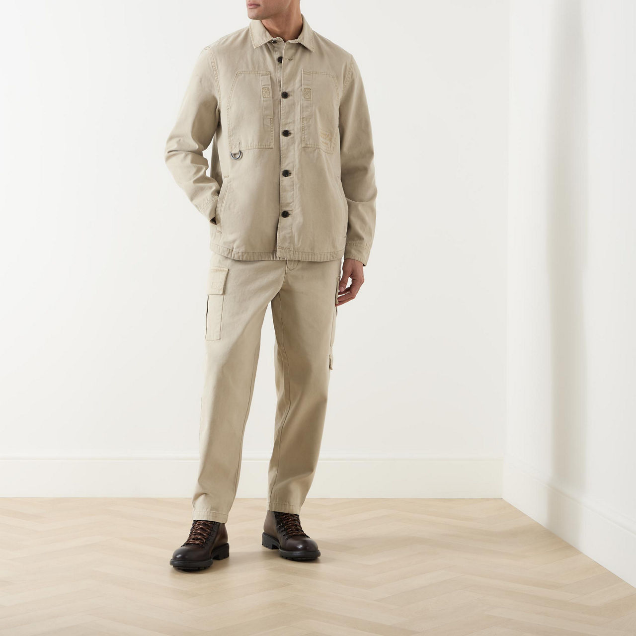 Deepdale Logo Overshirt Deepdale Logo Overshirt