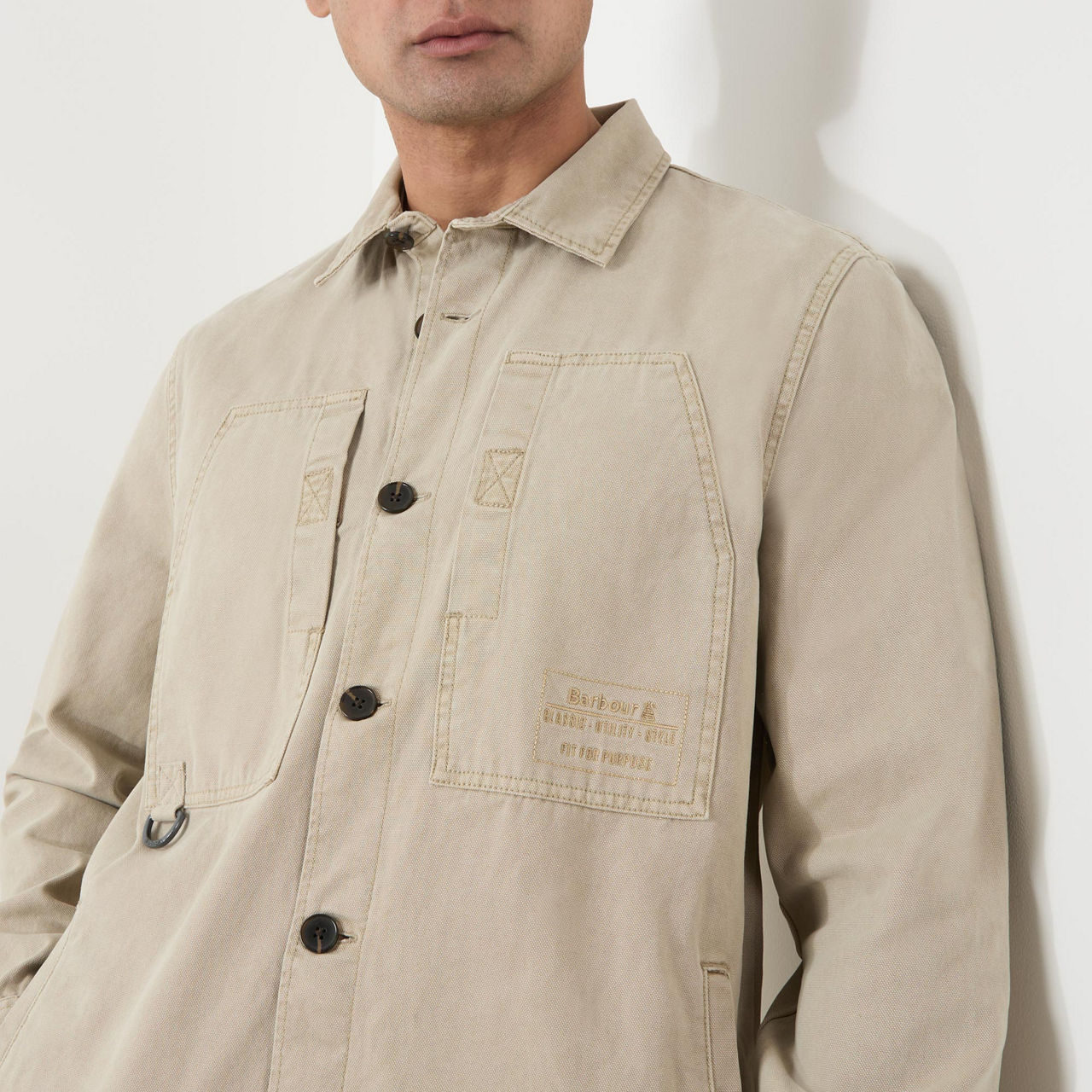 Deepdale Logo Overshirt Deepdale Logo Overshirt