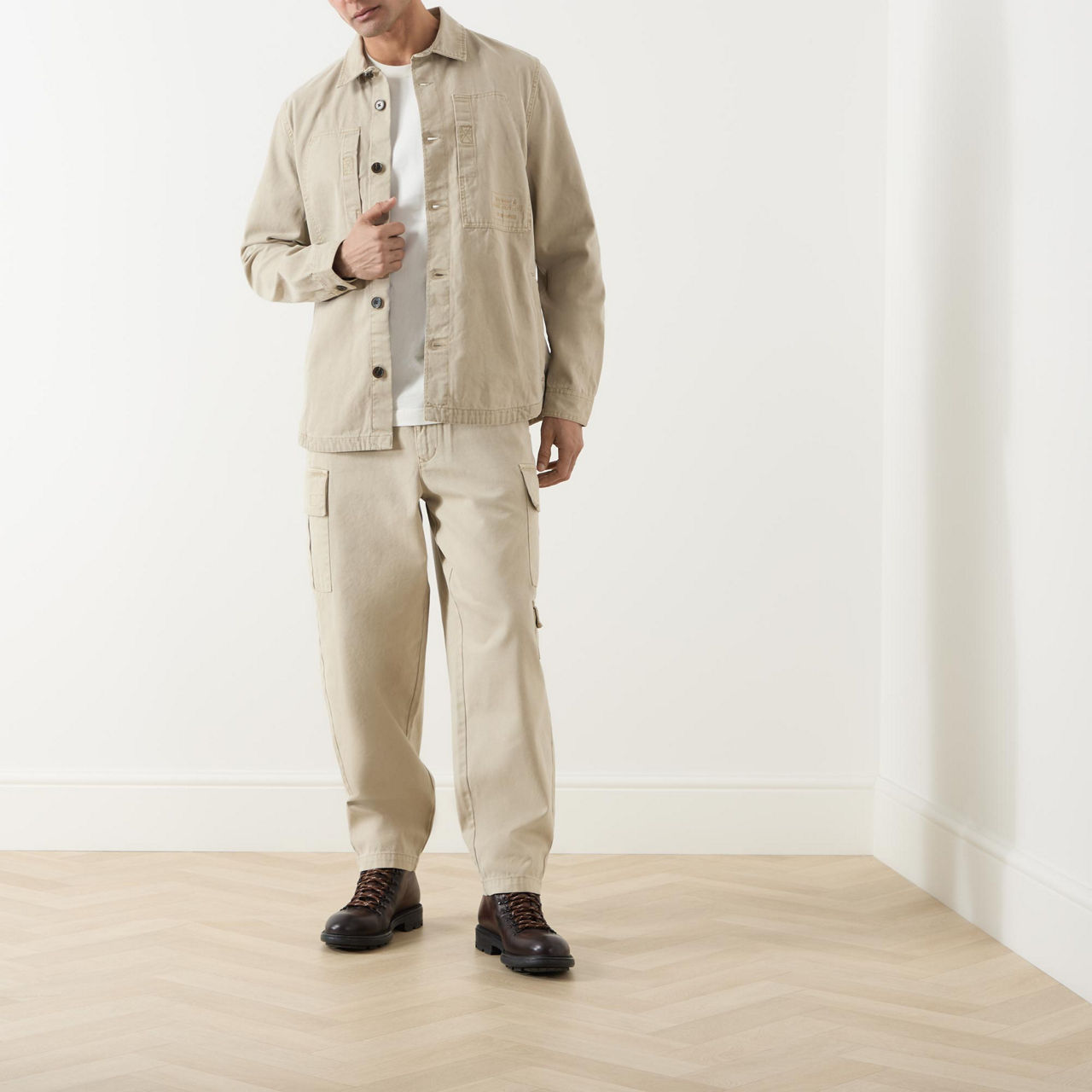 Deepdale Logo Overshirt Deepdale Logo Overshirt