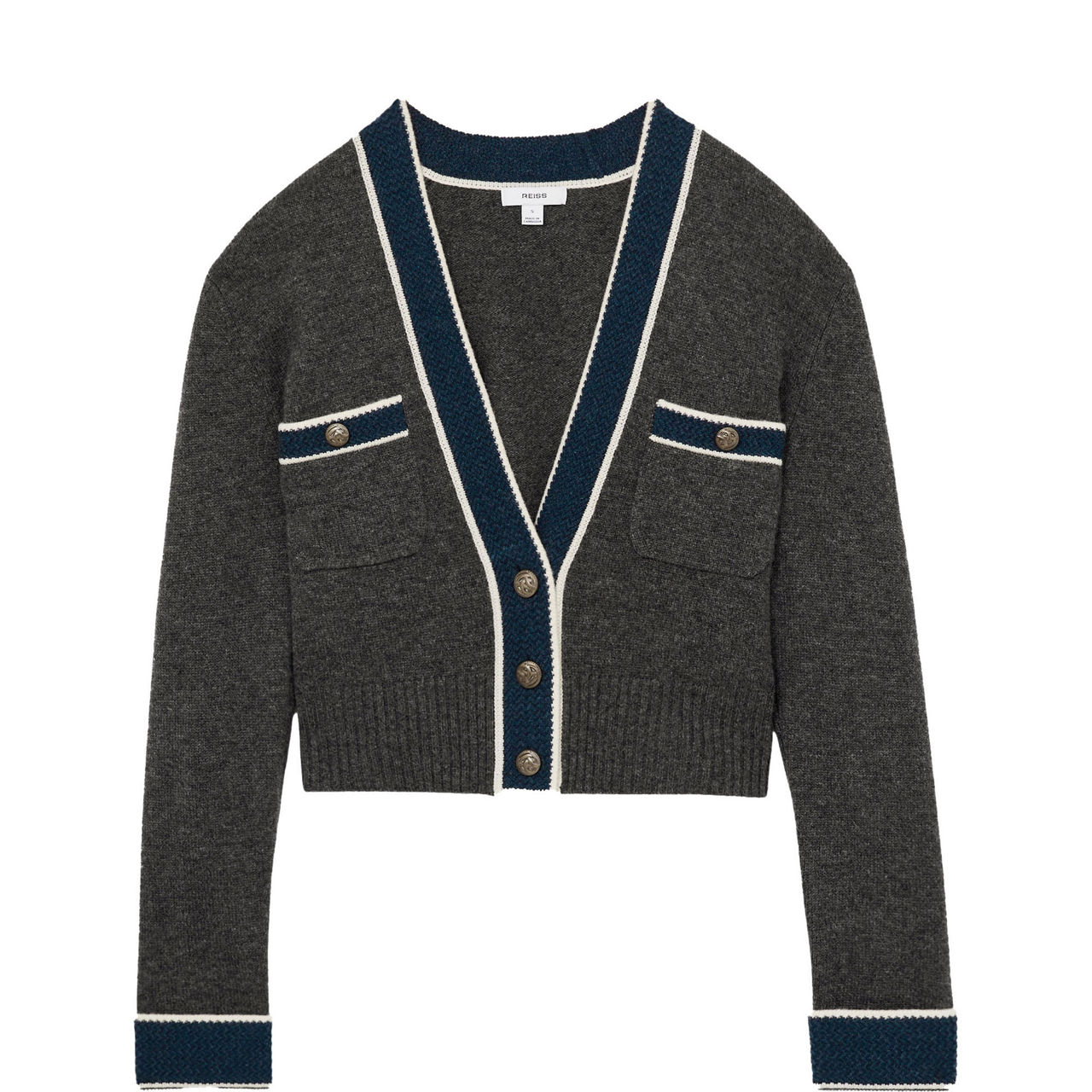 Eloise Tipped Cardigan