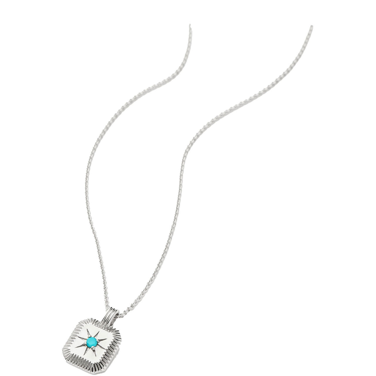 December Birthstone Pendant Necklace