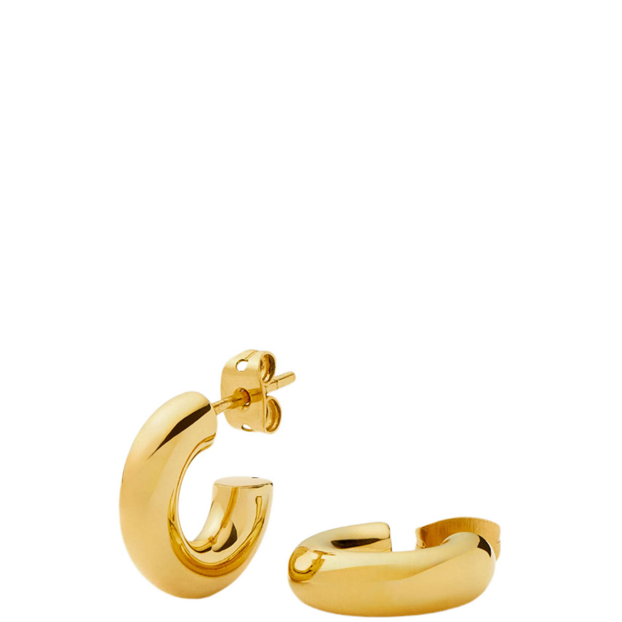 Chubby Mini Hoop Earrings