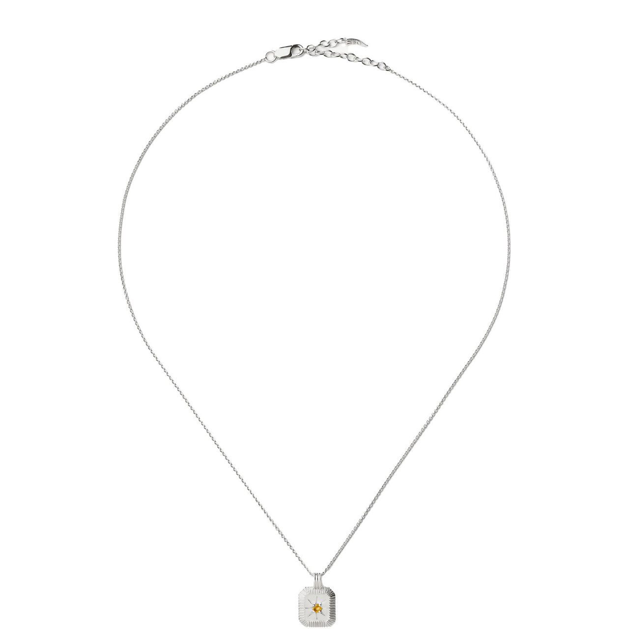 November Birthstone Pendant Necklace