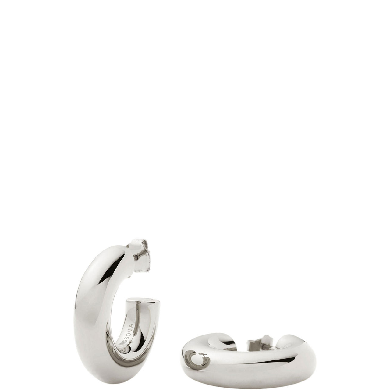Chubby Medium Hoop Earrings