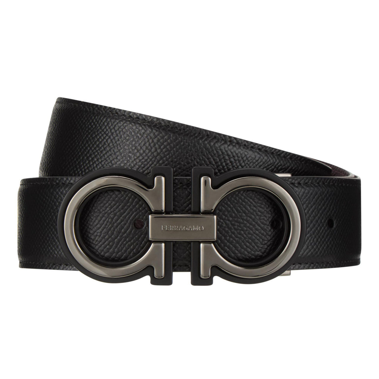 Score Logo Leather Belt Score Logo Leather Belt