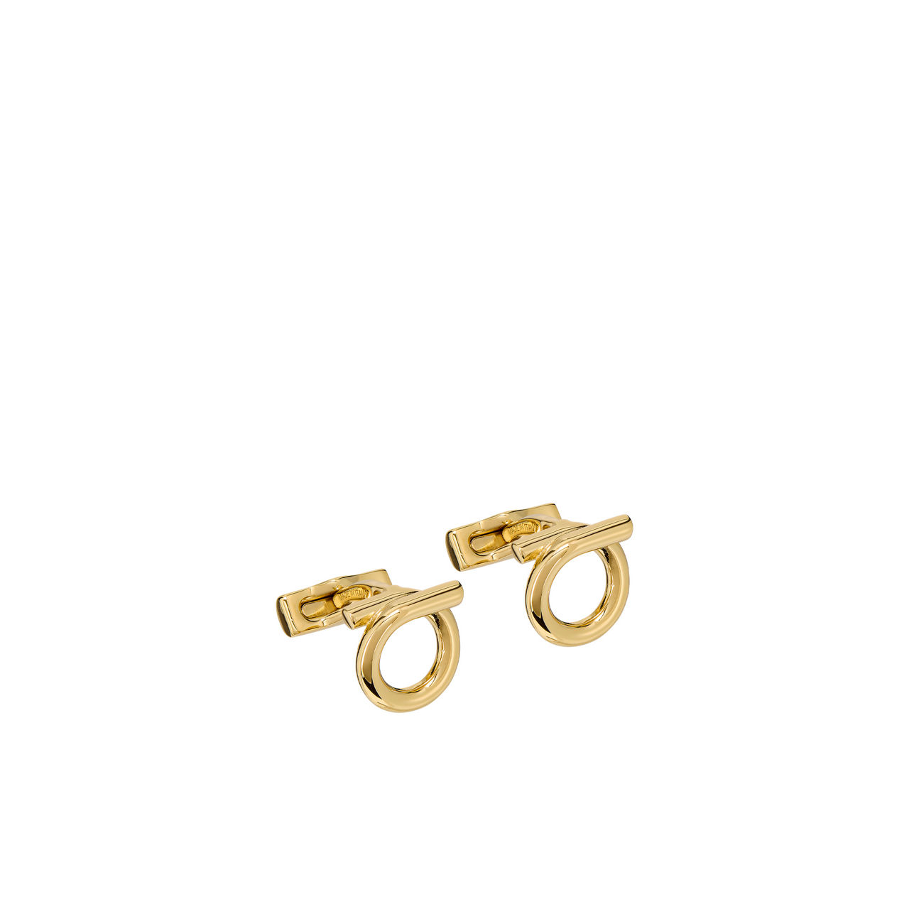 Logo Gold-Tone Cufflinks Logo Gold-Tone Cufflinks