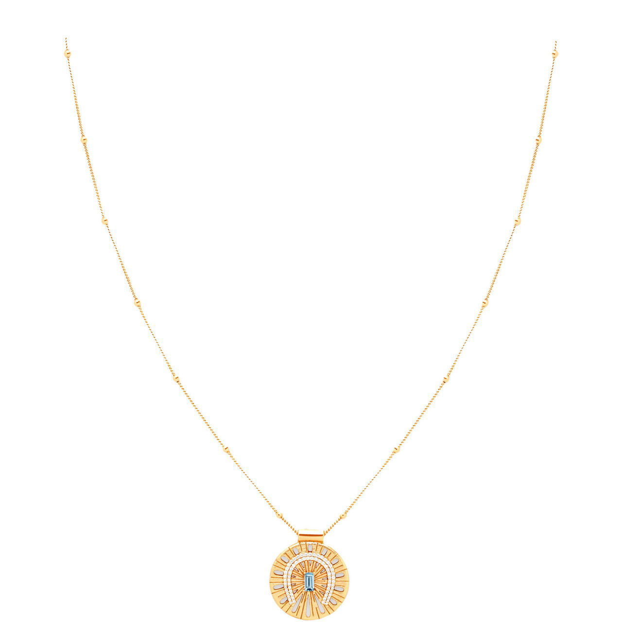 Horseshoe Pendant Necklace