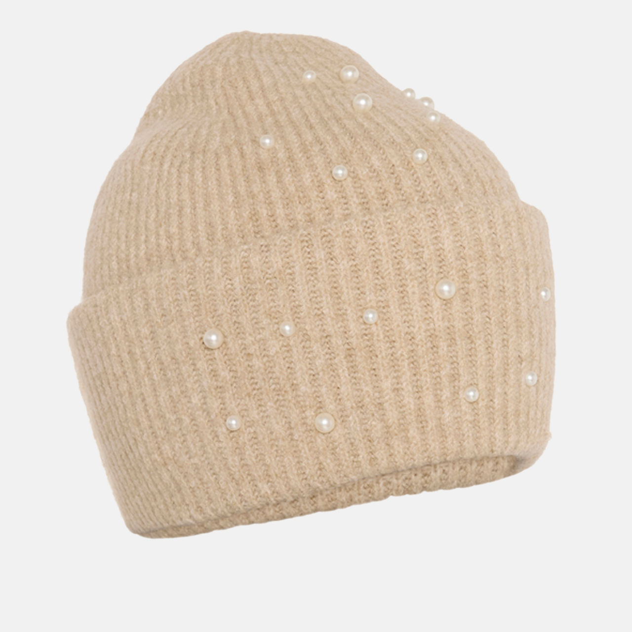 Pearly Knitted Beanie Hat Pearly Knitted Beanie Hat