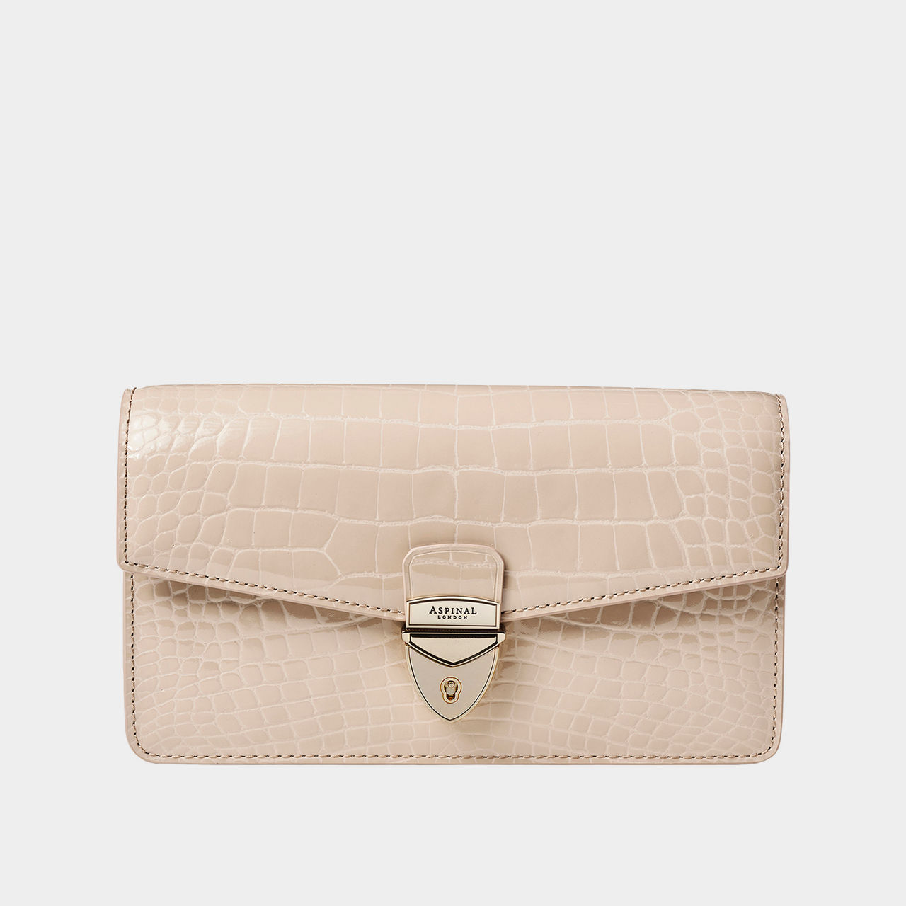 Mayfair&reg; 2 Patent-Croc Clutch Bag
