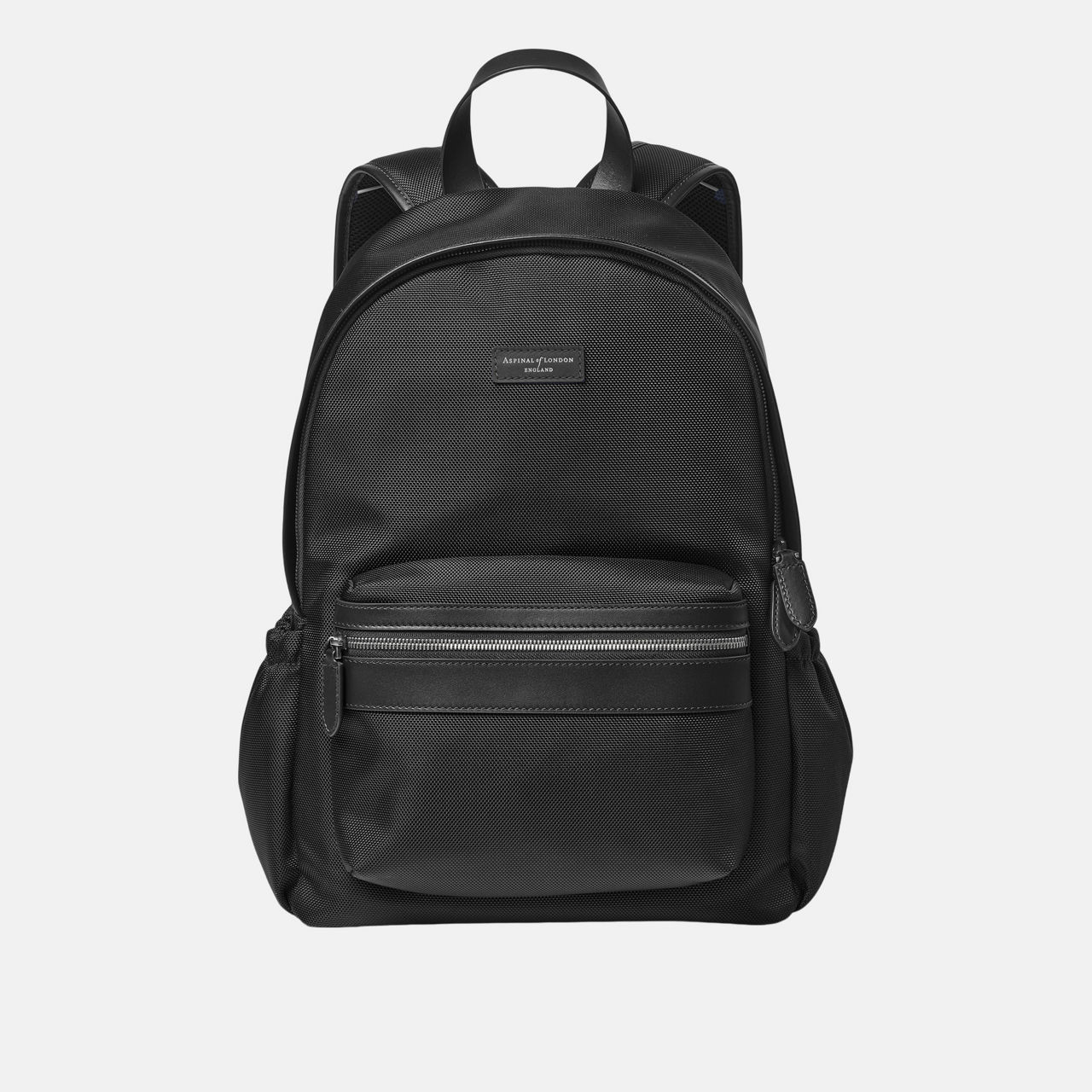 Leather-Trim Backpack