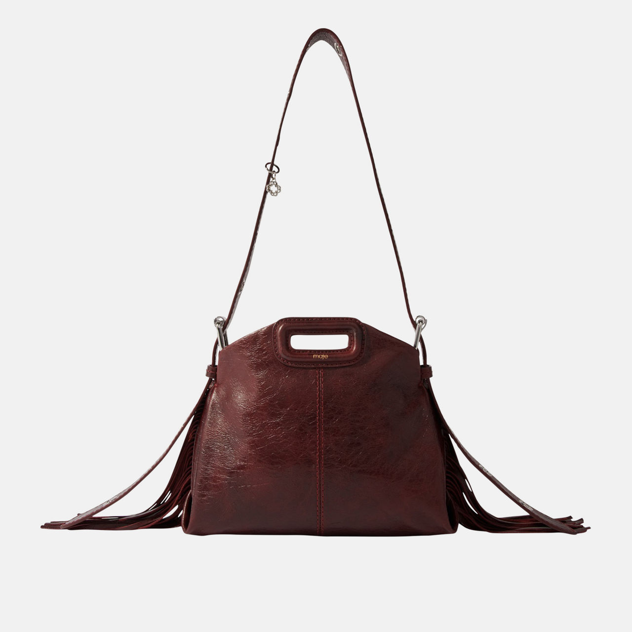 Miss M Fringed Leather Bag