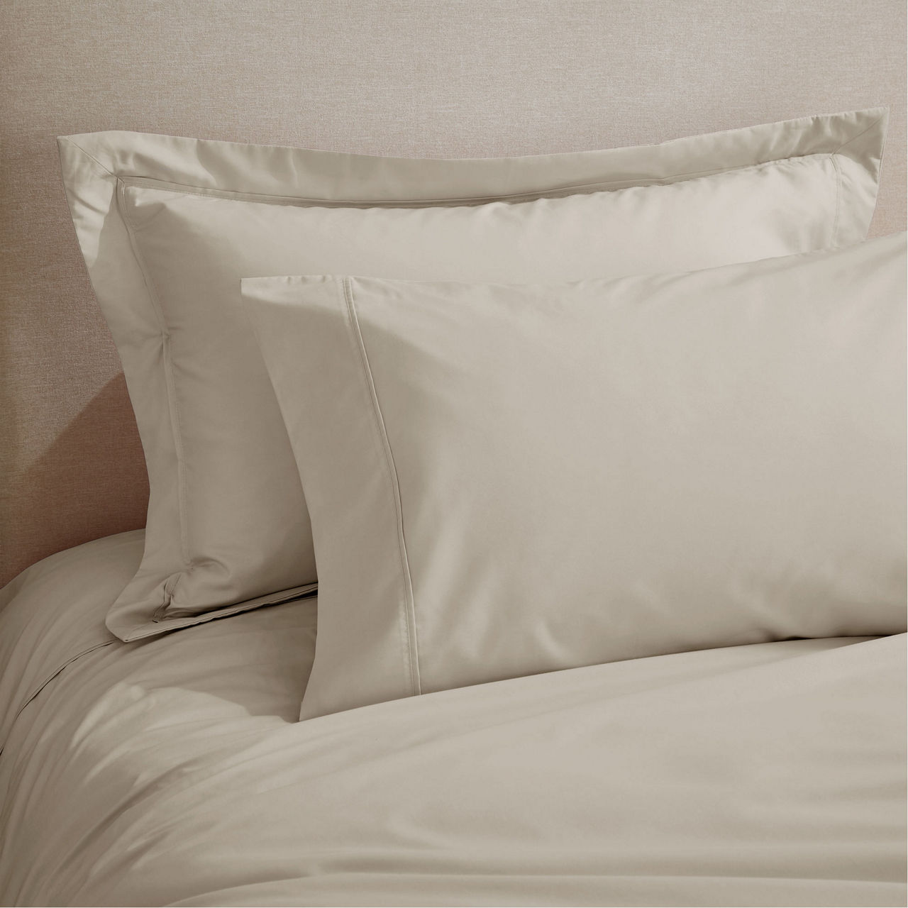 400 Thread Count Pillowcase Standard Taupe