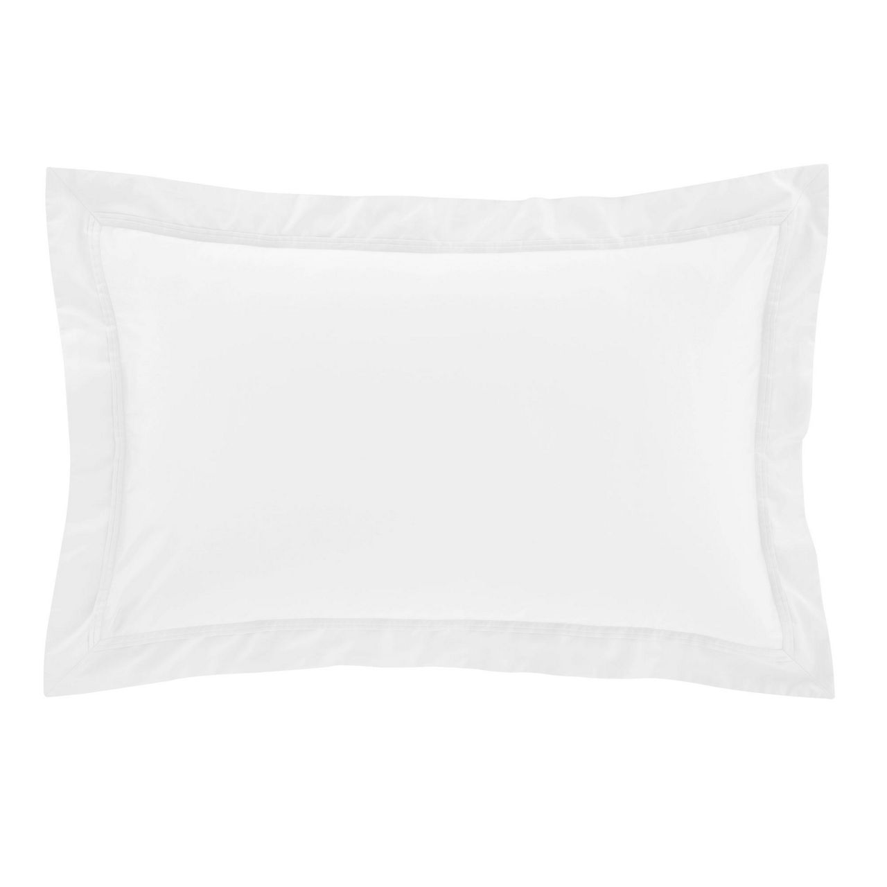 500 Thread Count Oxford Pillowcase White