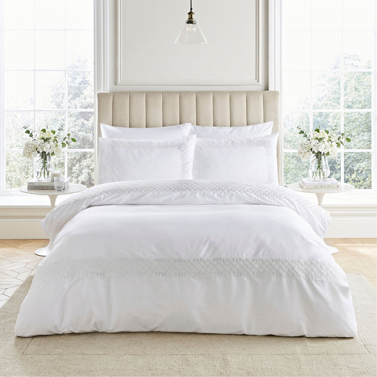 Lysia Duvet Set White