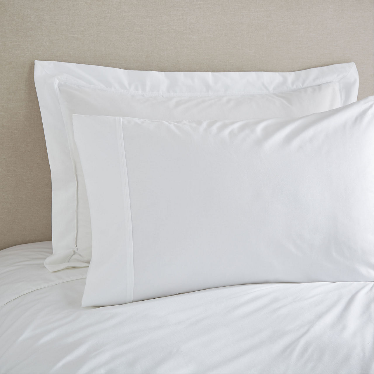 400 Thread Count Oxford Pillowcase White