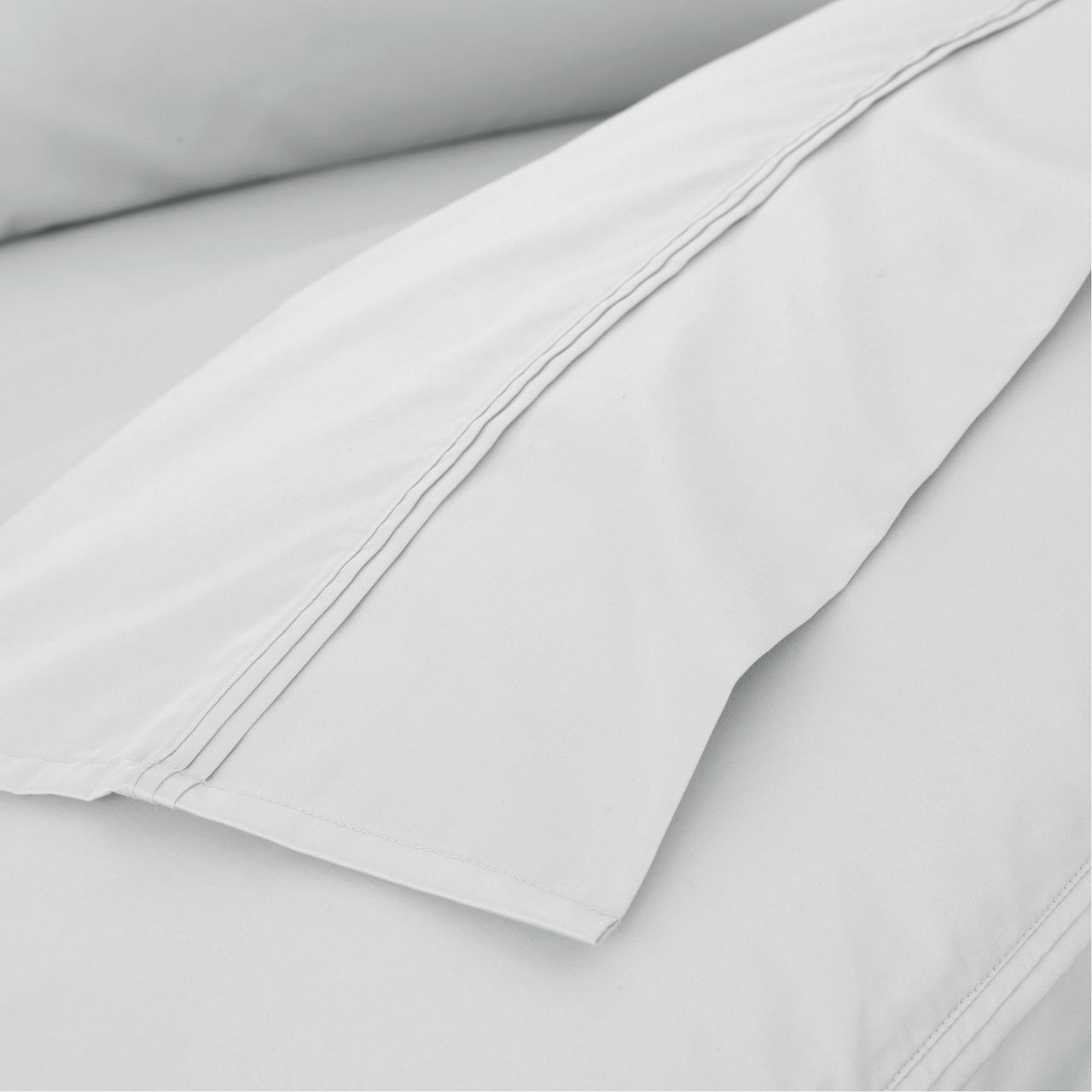 500 Thread Count Flat Sheet Silver