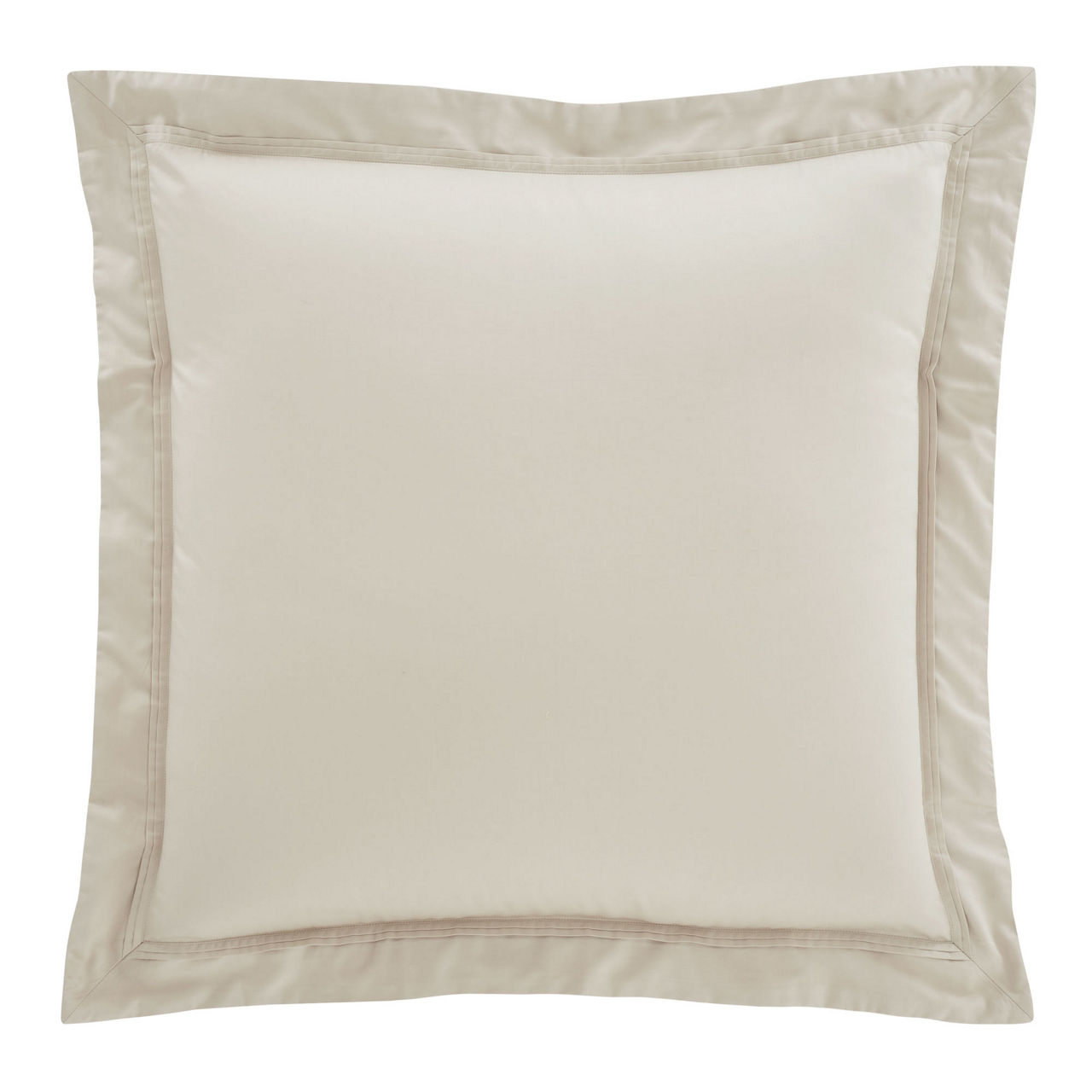 400 Thread Count Pillowcase Square Taupe