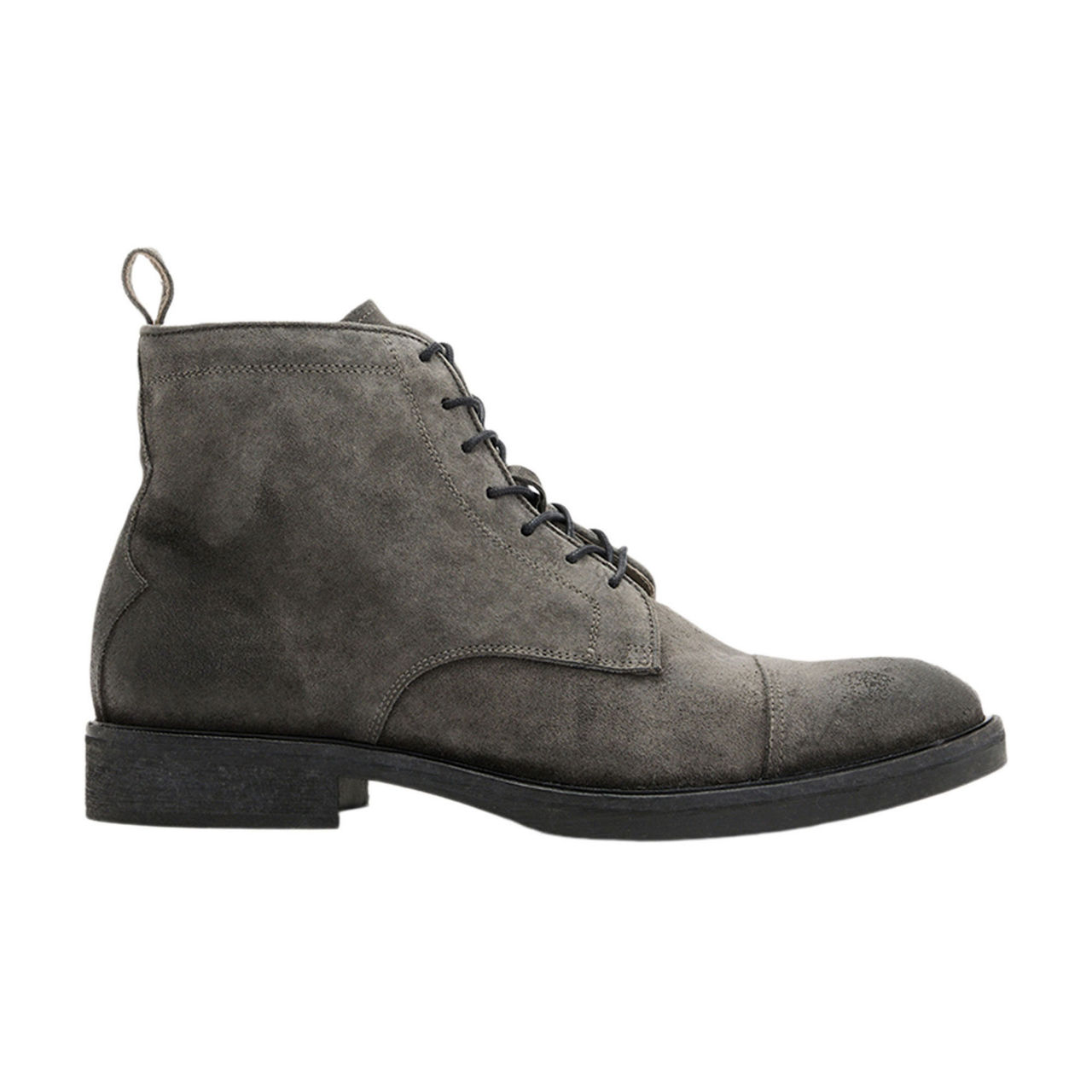 All Saints Gray Suede Men\'s Boots M015FC-3236-1 main image 2