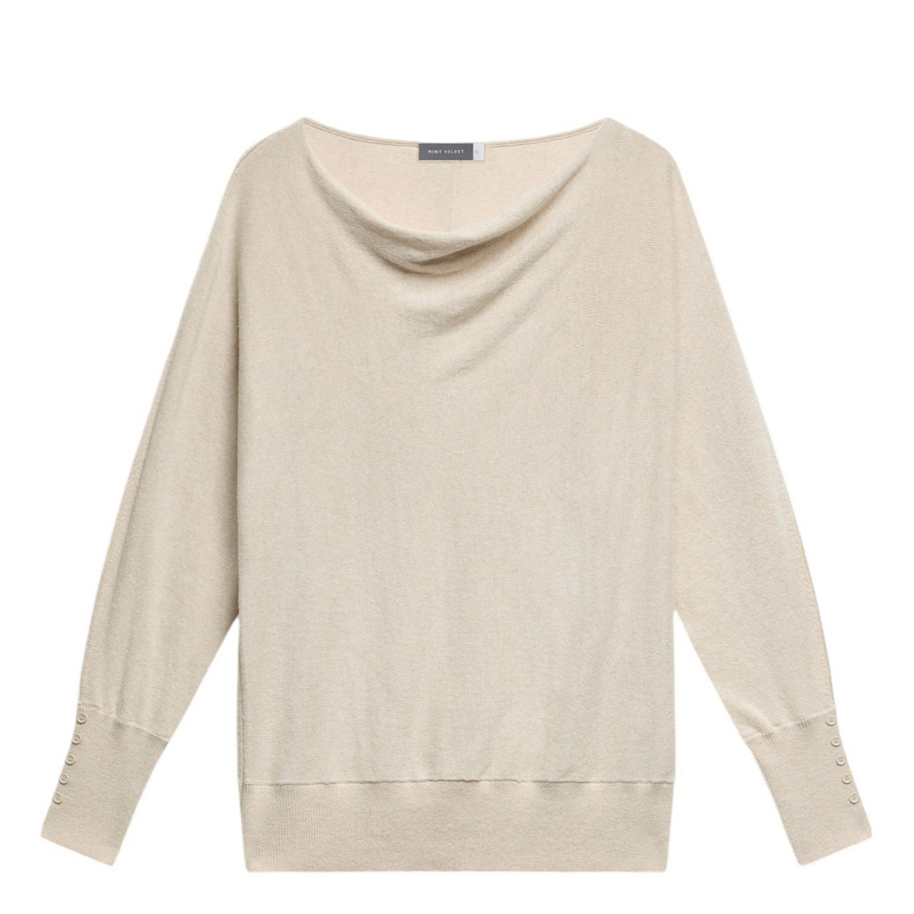 Button-Detail Sweater