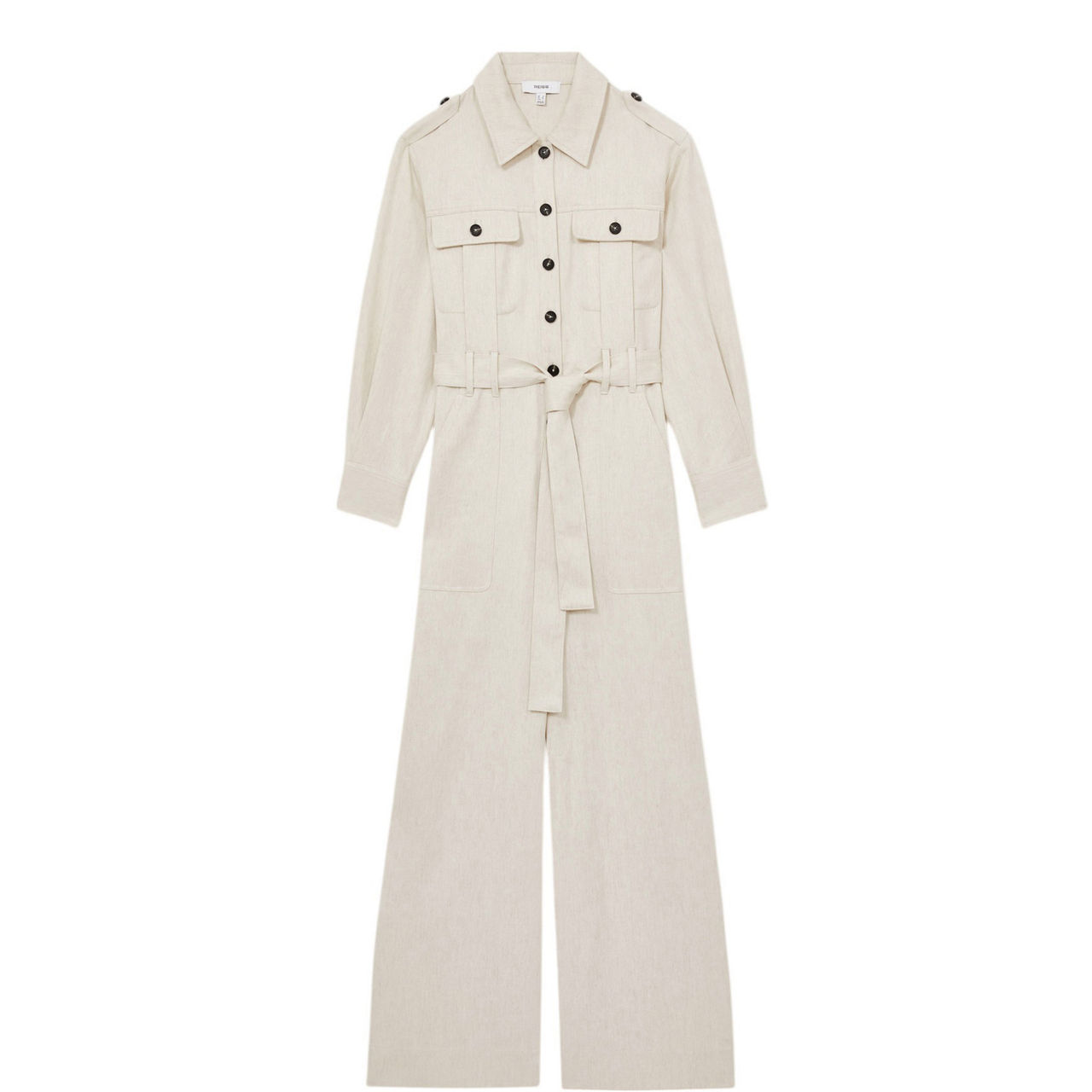 Anais Wide Leg Utility Jumpsuit