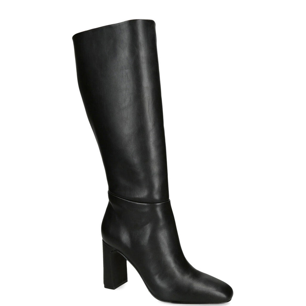 Speedway Faux Leather Knee-High Boots