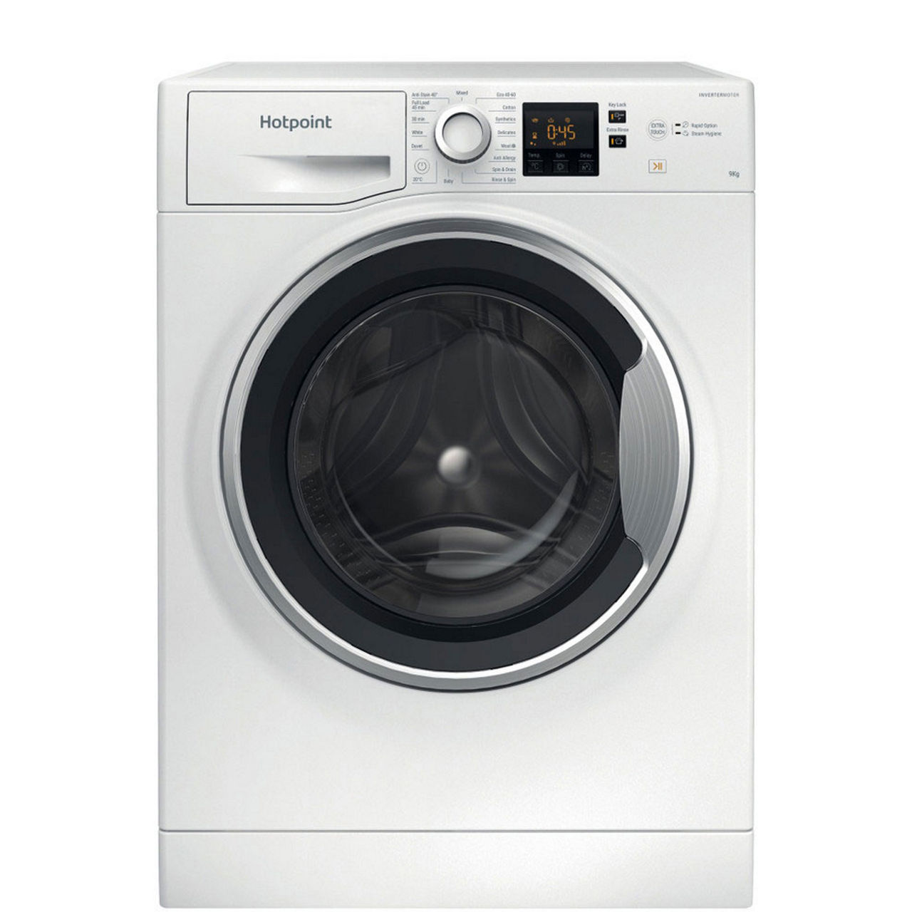 Washer 9kg 1400 RPM White