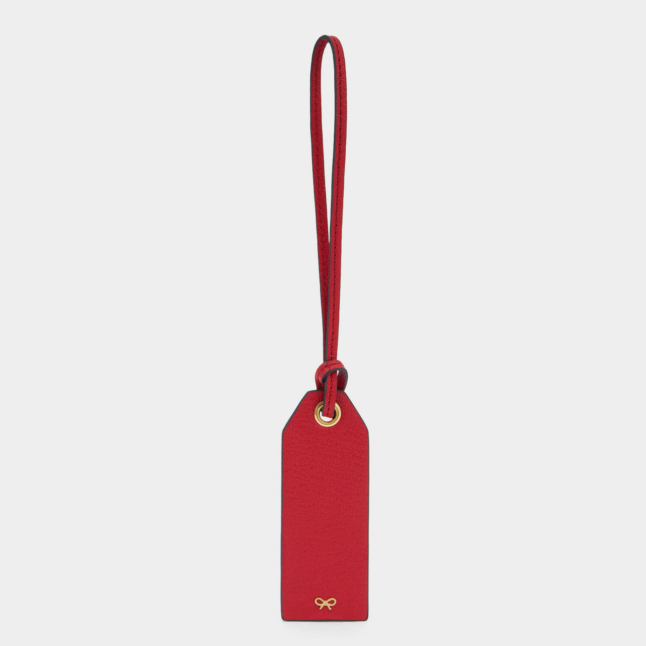 ★ANYA HINDMARCH★Charm Luggage Label ANYA HINDMARCH Fragile Leather Luggage Tag Charm