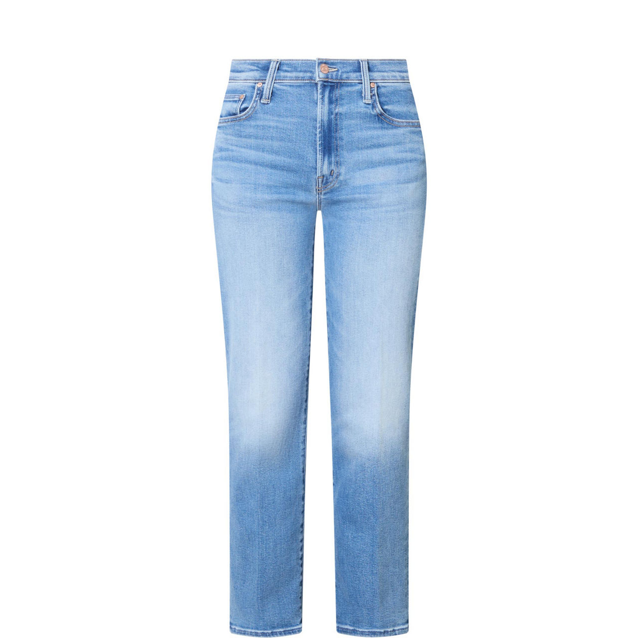 Mr Rambler Mid-Rise Straight-Leg Jeans