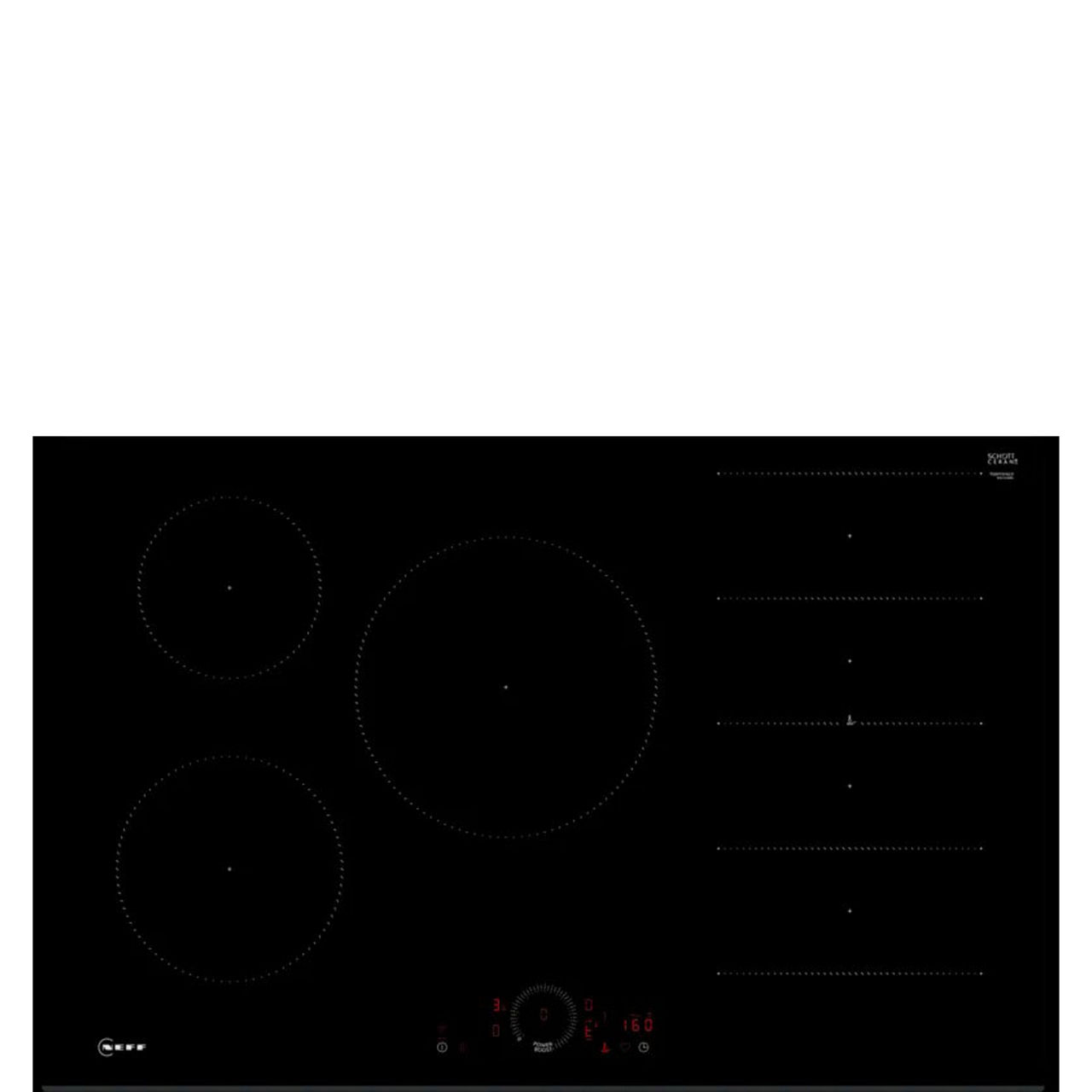 N70 Induction Hob 80cm Black