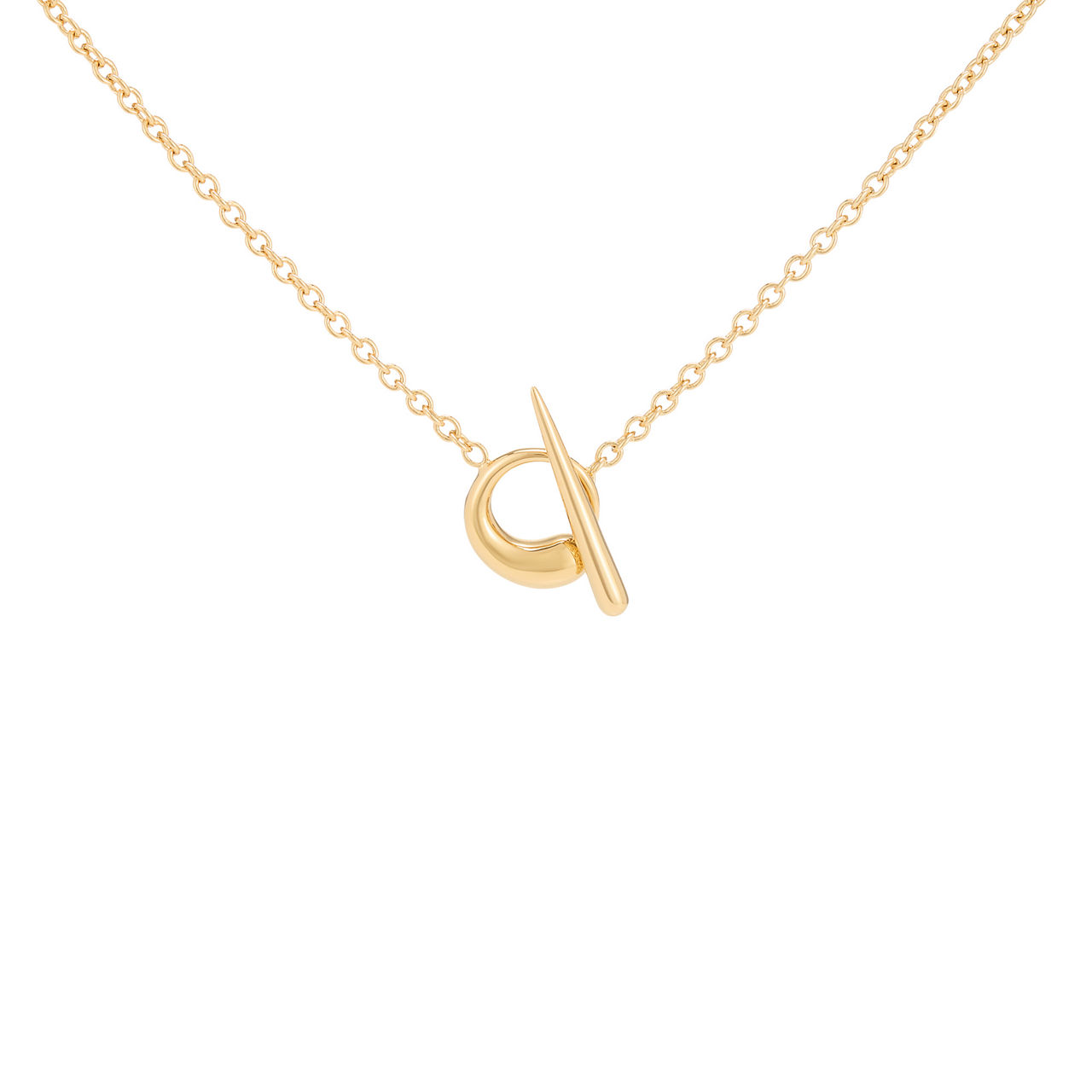 Oculus Gold-Plated Necklace