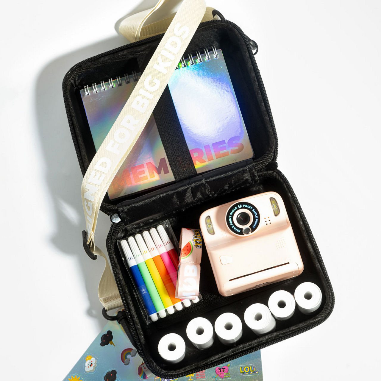 Travel Kit Pixiprint Camera