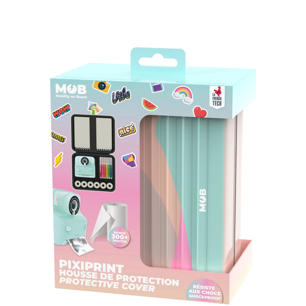 Travel Kit Pixiprint Camera