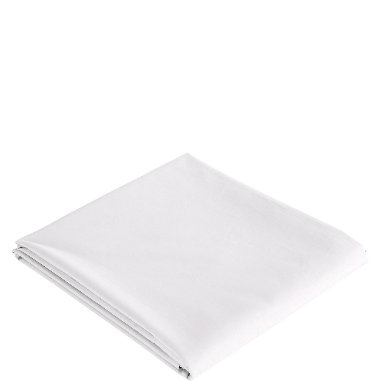 200 Thread Count Organic Percale Flat Sheet White