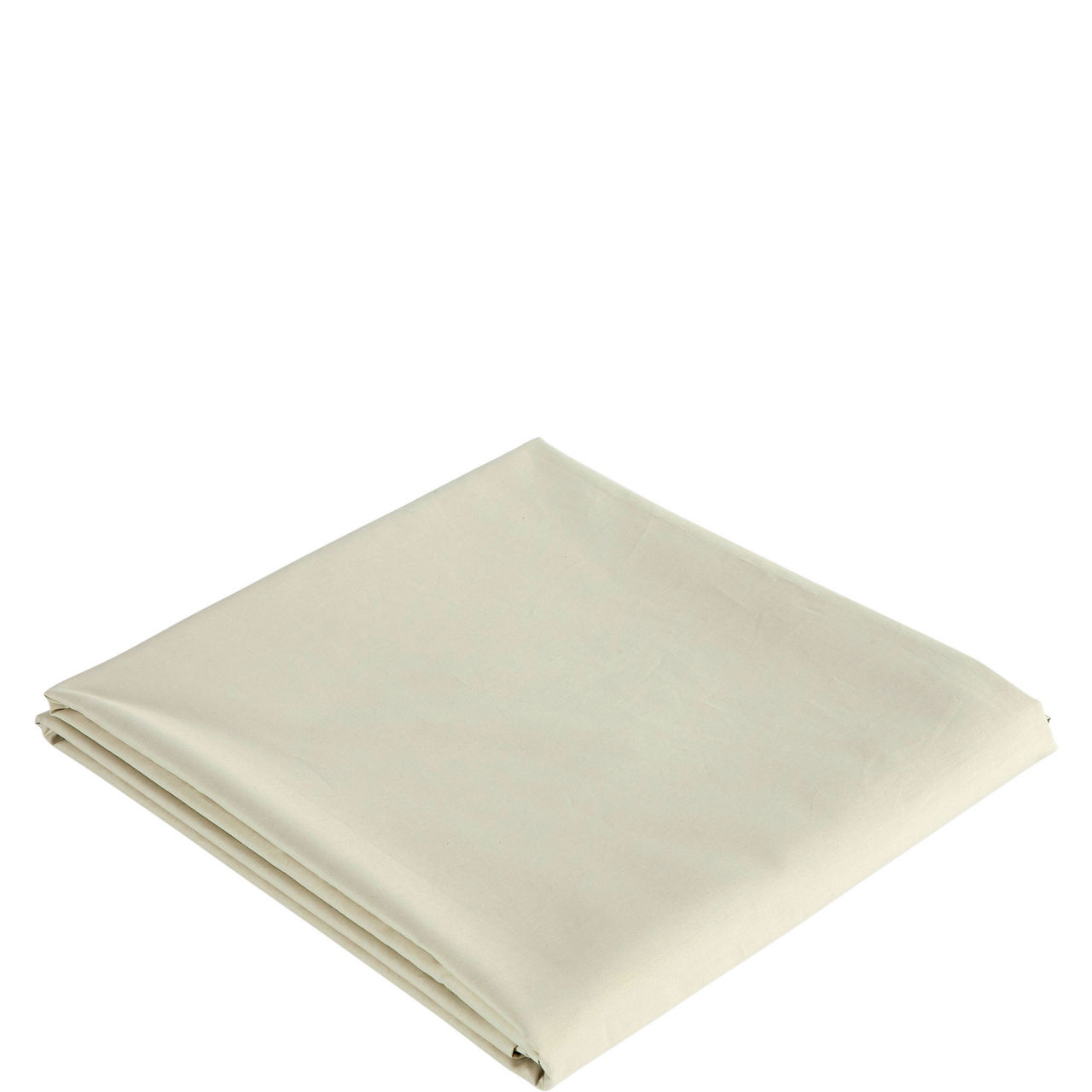 200 Thread Count Organic Percale Flat Sheet Hazelnut