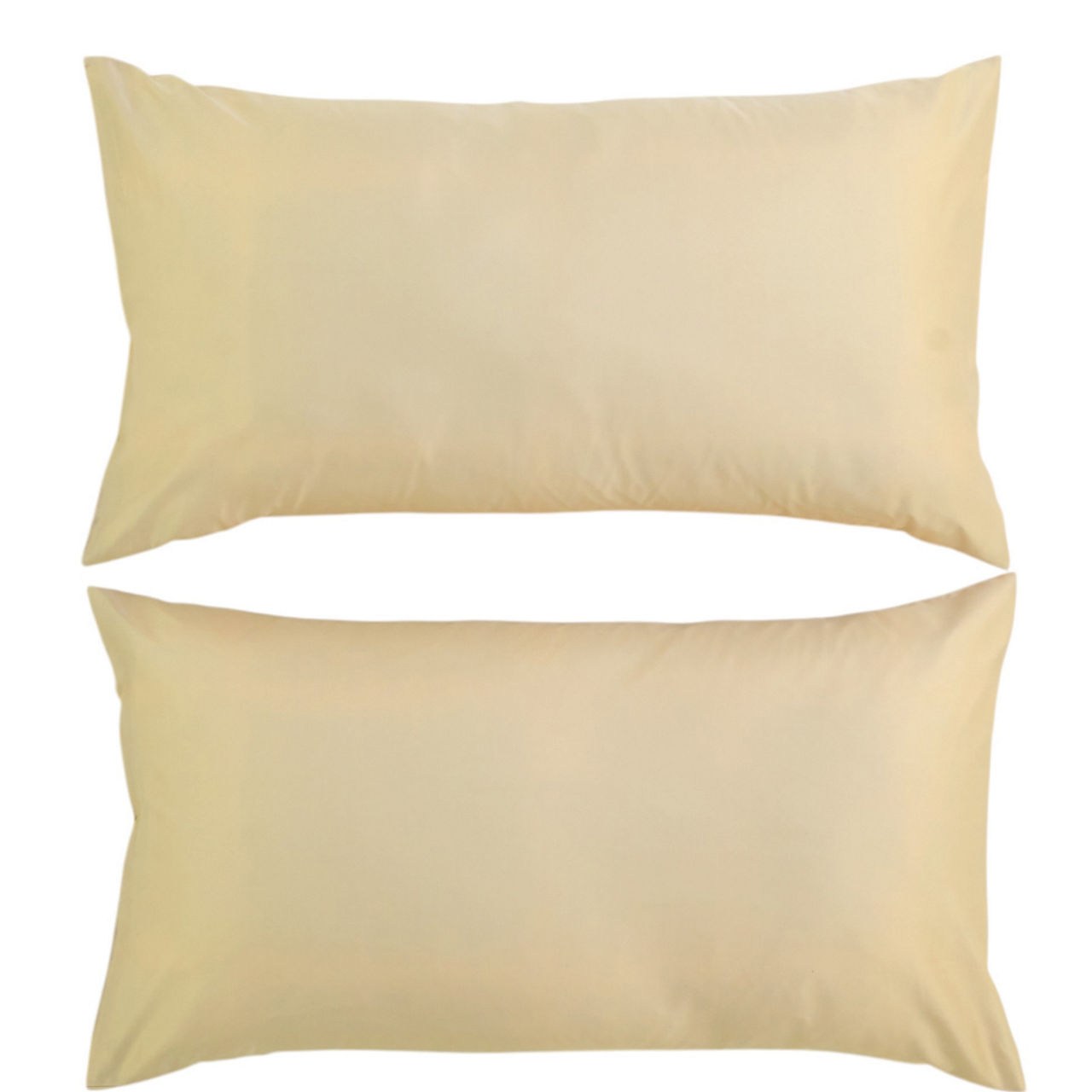 400 Thread Count Sateen King Pillowcase Pair Gold