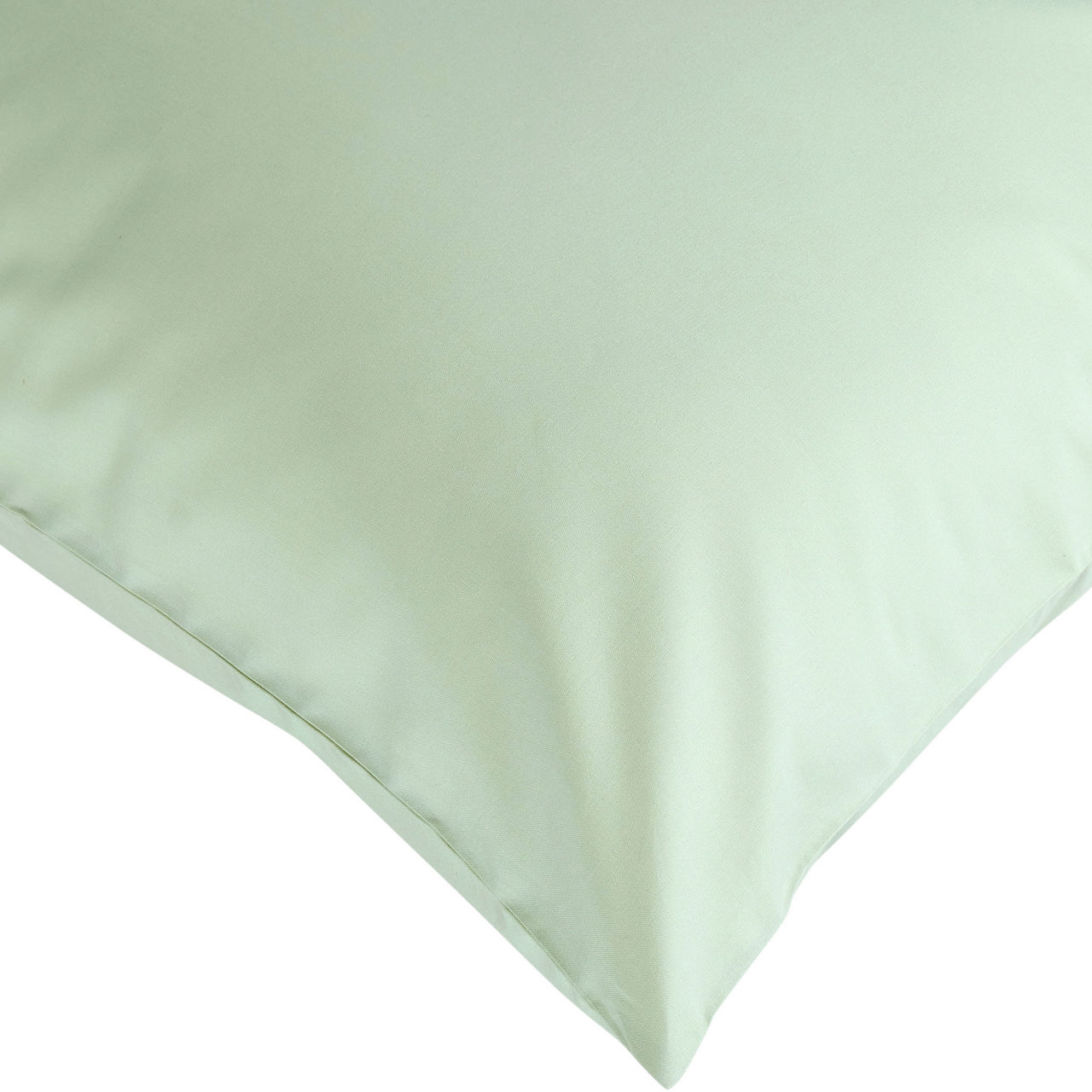 200 Thread Count Organic Percale Pillowcase Pair Sage