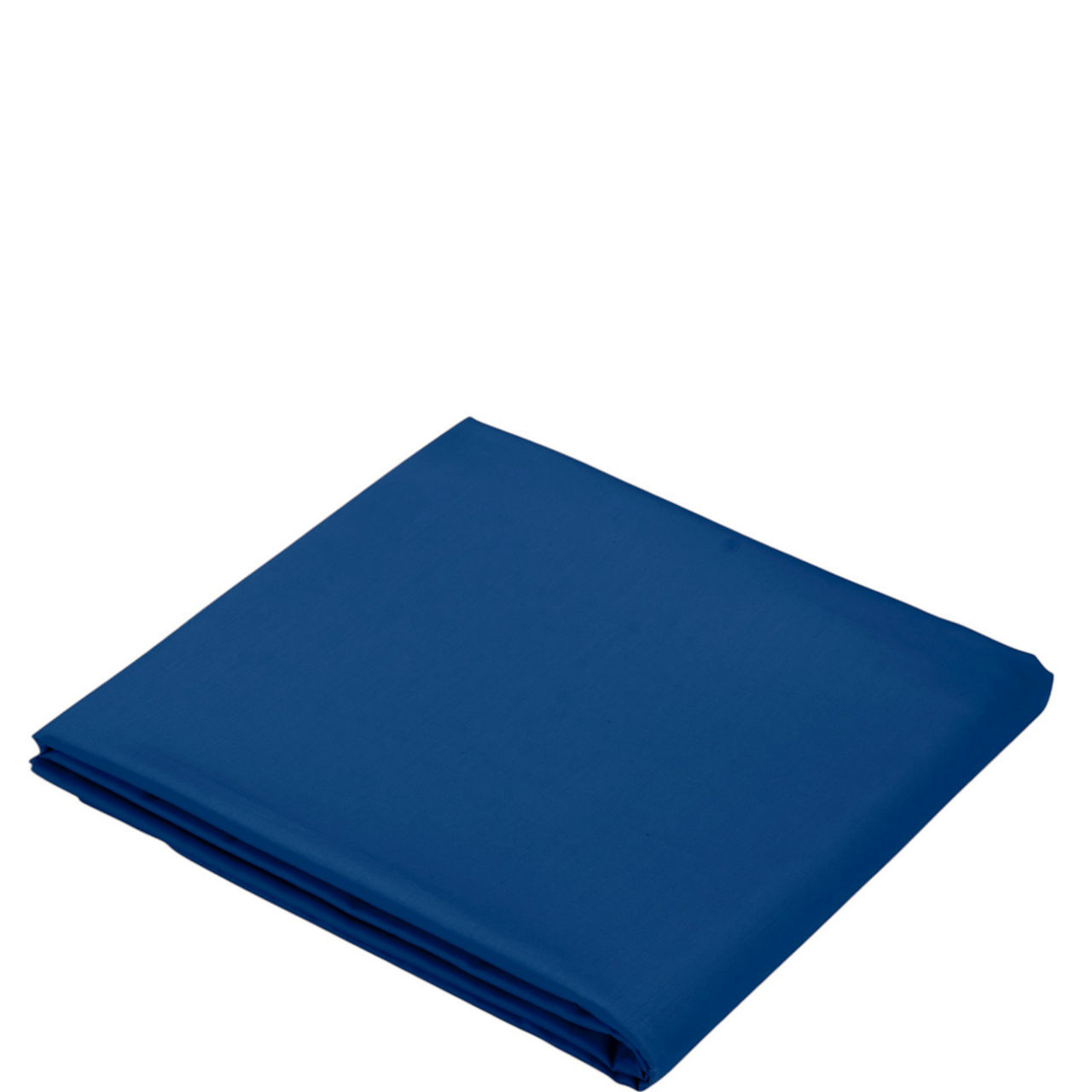 400 Thread Count Sateen Flat Sheet Navy