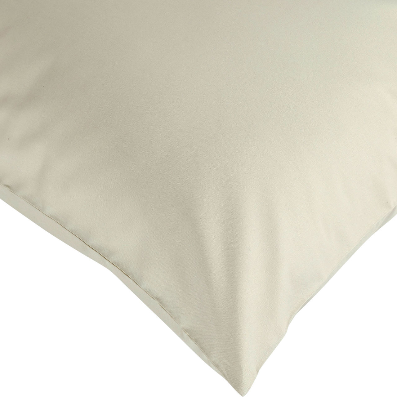 200 Thread Count Organic Percale Pillowcase Pair Hazelnut