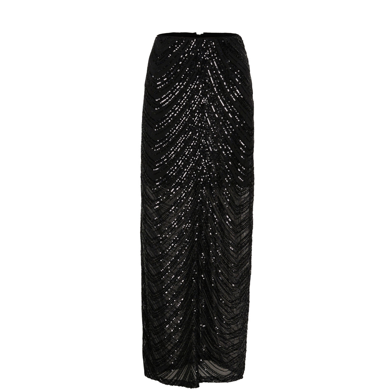 Glira Sequin Embellished Flared Skirt