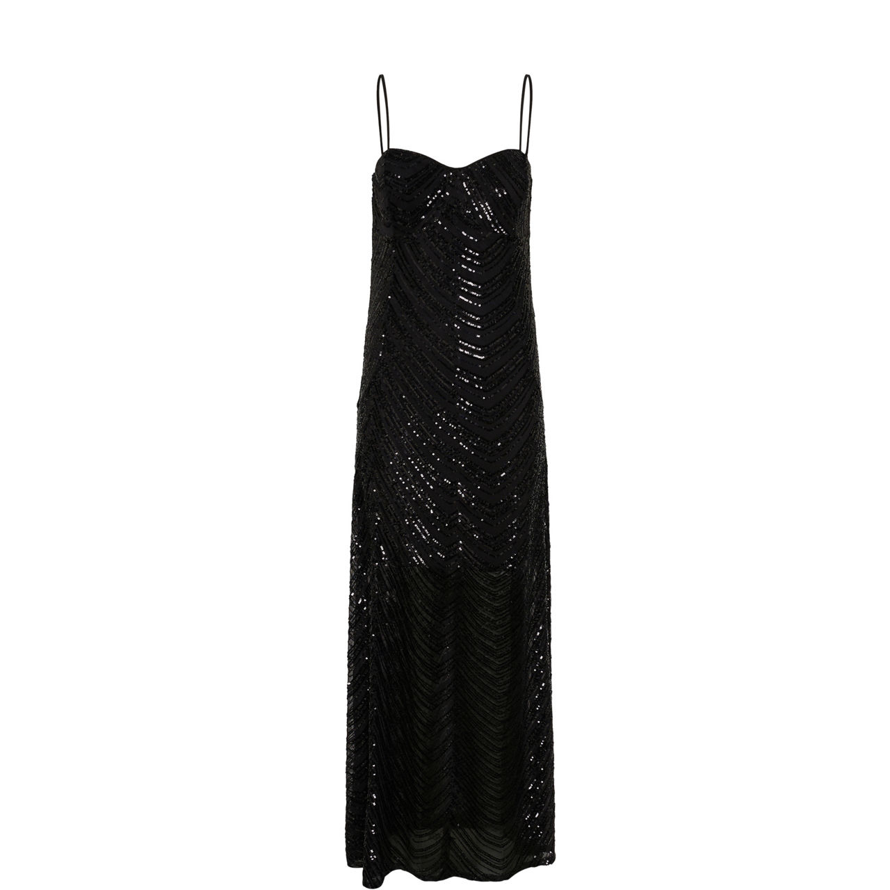 Glira Sequin Embellished Slip Dress