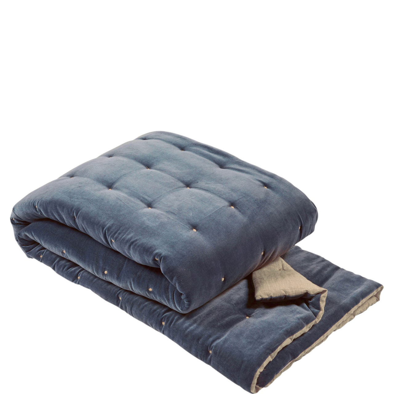 Jaipur Velvet Filled Throw Ink