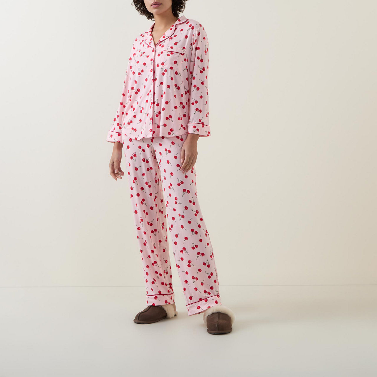Cherry Print Pyjama Set Cherry Print Pyjama Set
