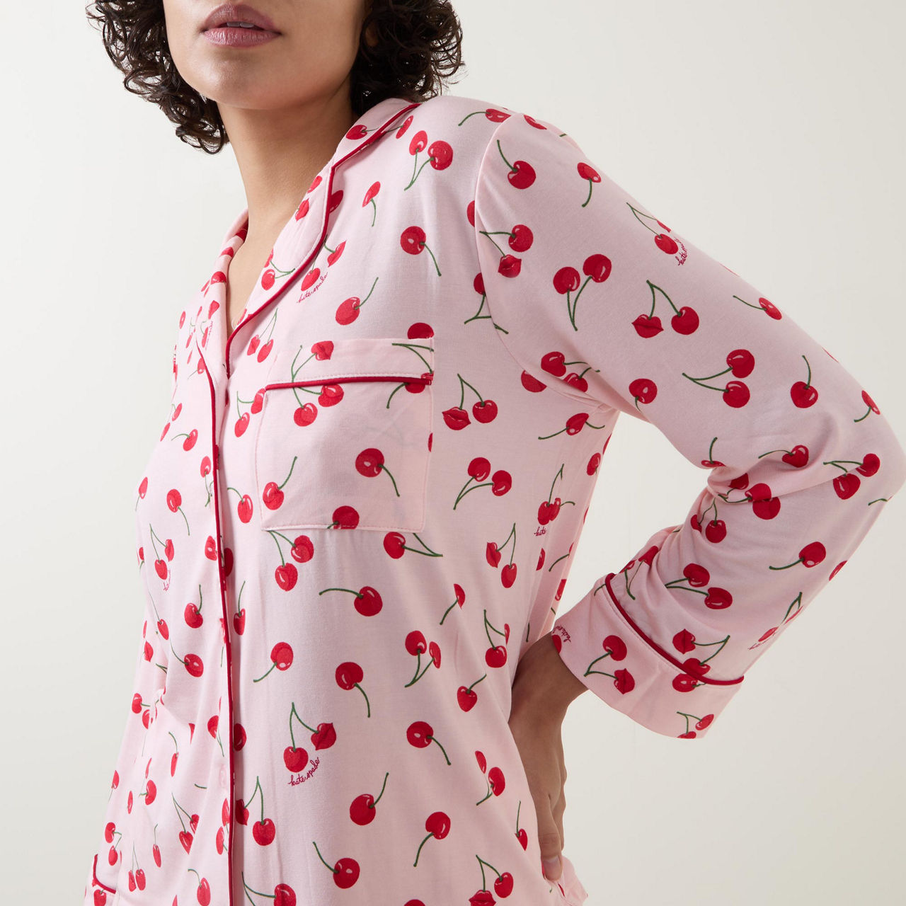 Cherry Print Pyjama Set Cherry Print Pyjama Set