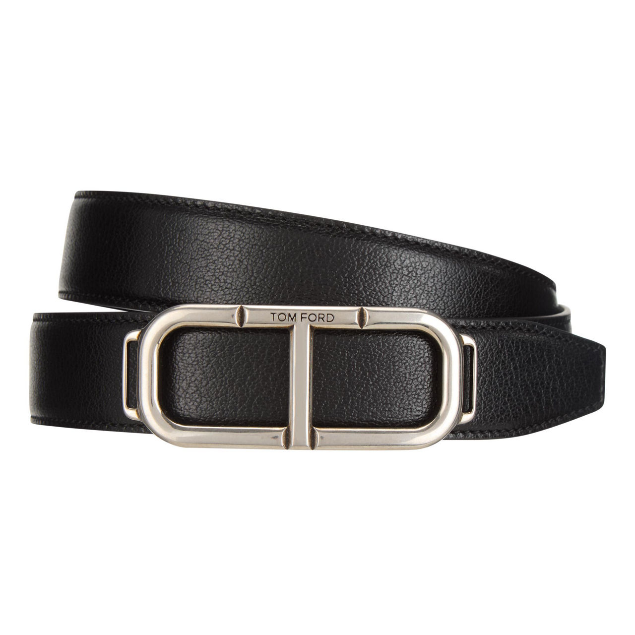 Printed Stadium Leather T-Belt Printed Stadium Leather T-Belt