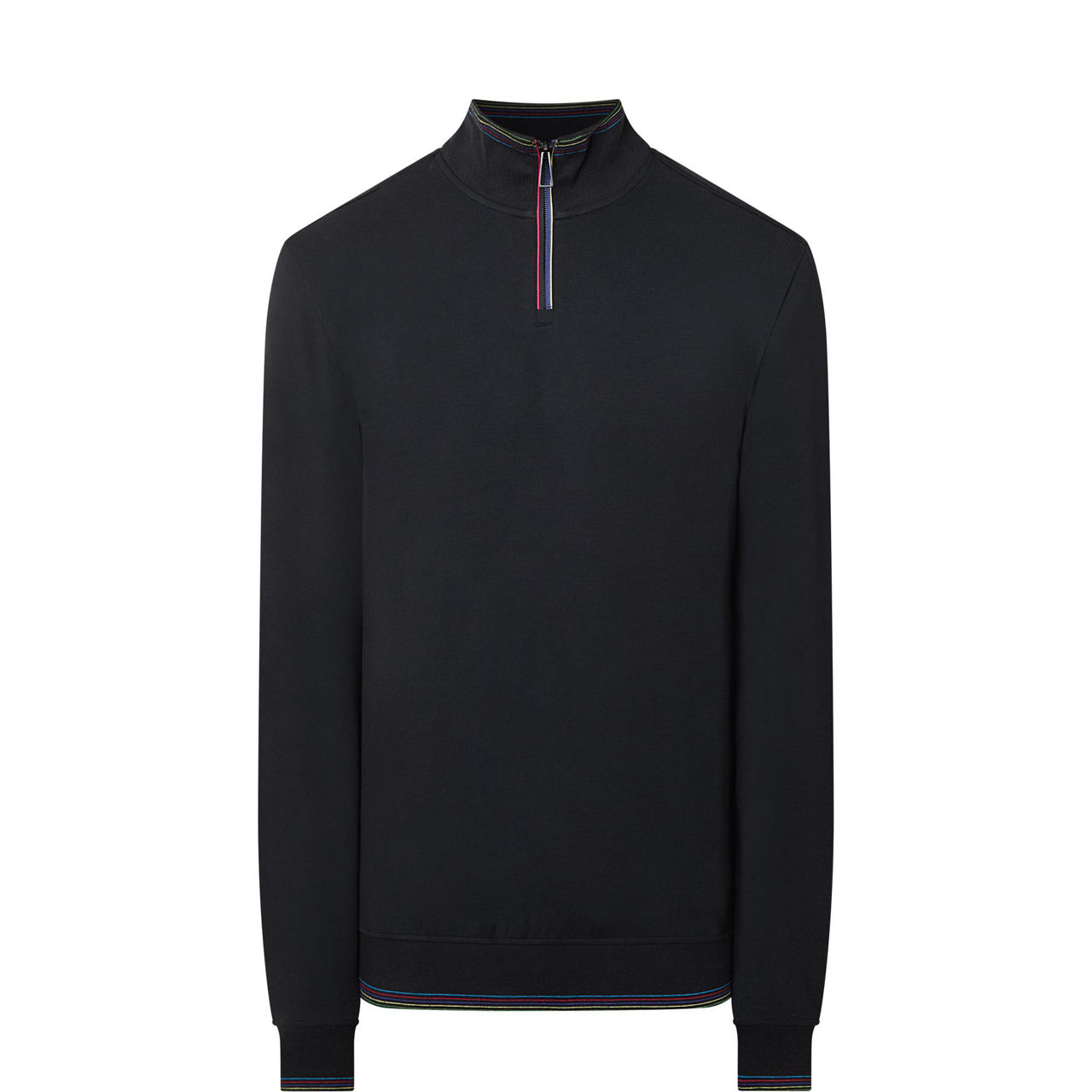 Artist Stripe Half-Zip Sweater