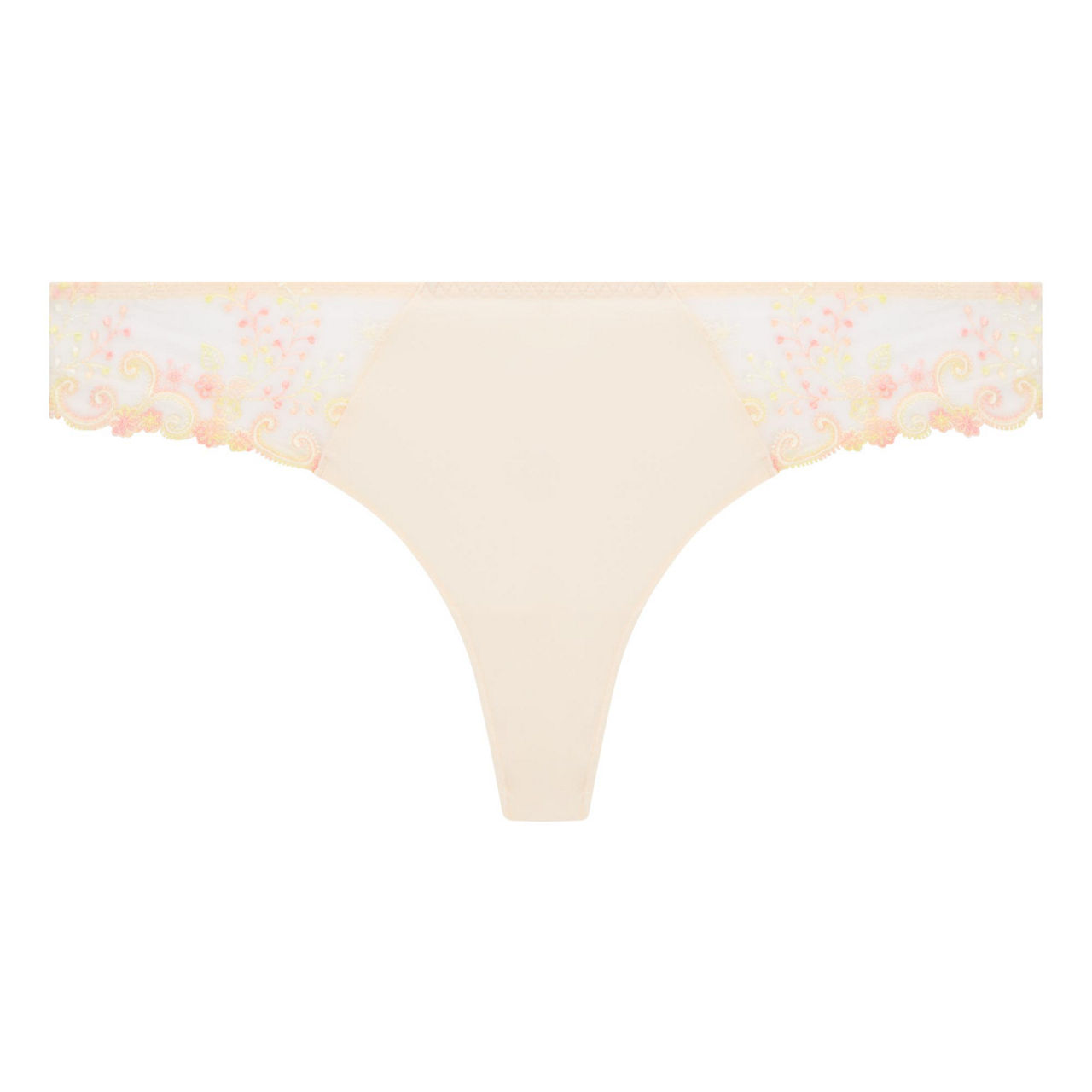Delice Floral Embroidered Thong Delice Floral Embroidered Thong