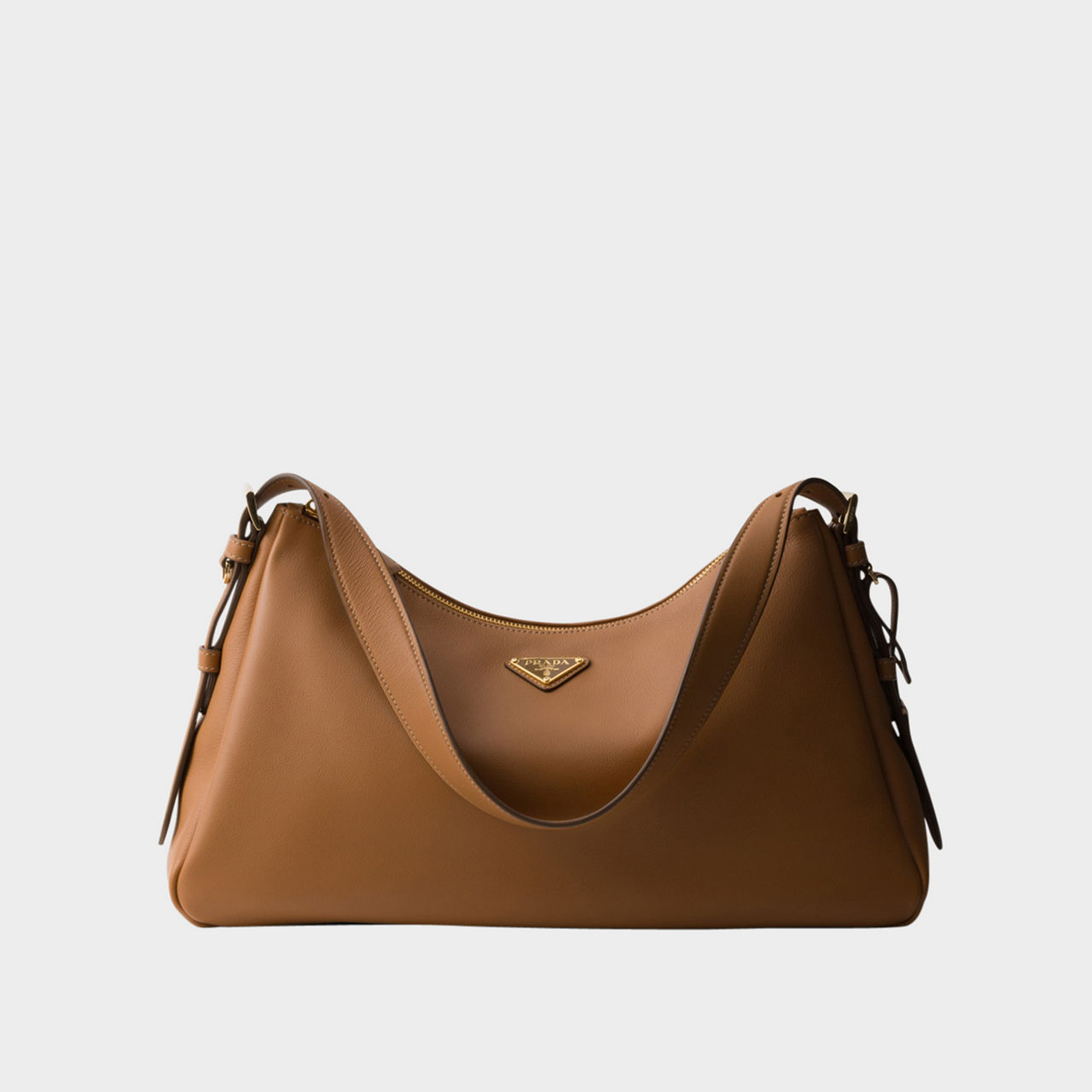 Aim&eacute;e Large Leather Shoulder Bag