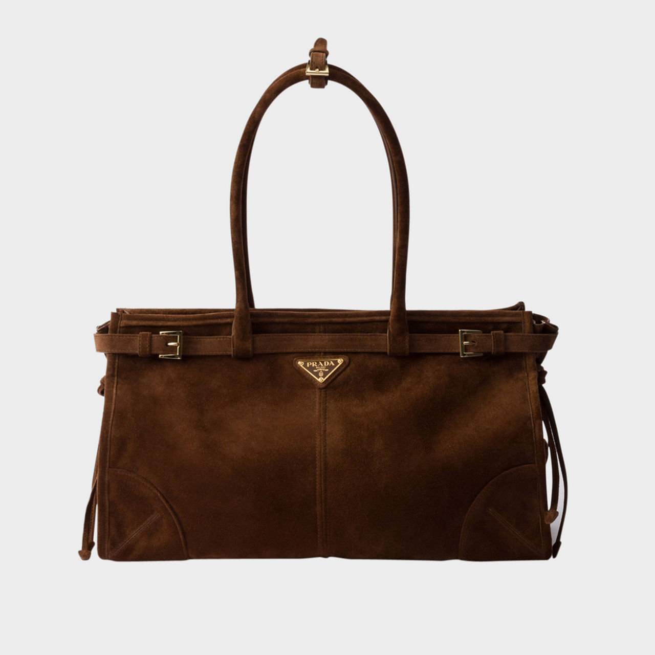 Bonnie Large Suede Handbag