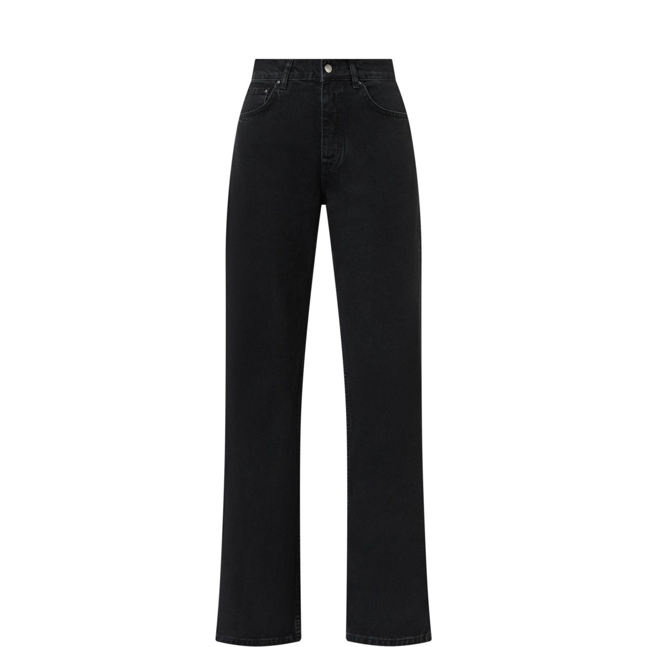 Hugh High-Rise Straight Leg Jeans
